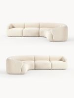Modulares Bouclé-Ecksofa Sofia (4-Sitzer) CHF 4249-55%