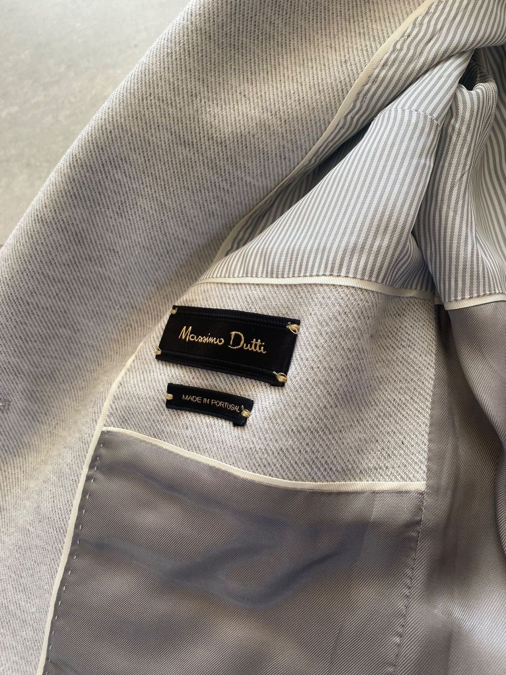 Massimo Dutti Giacche: Hellblauer Blazer von Massimo Dutti - Grösse 38 – Usato da Uetikon am See venduto da cristalllina 6
