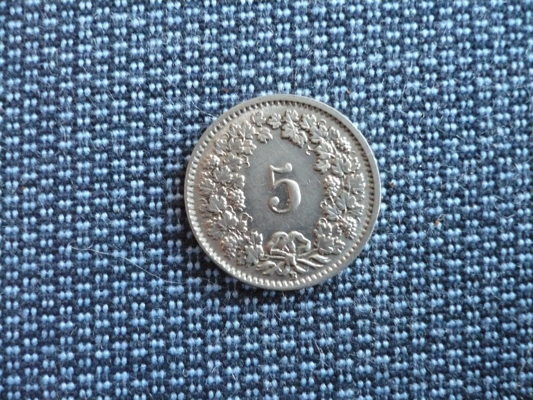 Toutes les monnaies: 5 Rappen 1937 – D'occasion à Winterthur par kormorans 1