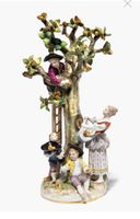 Meissen Figurengruppe Apfelernte aus 1815-1924 antik 