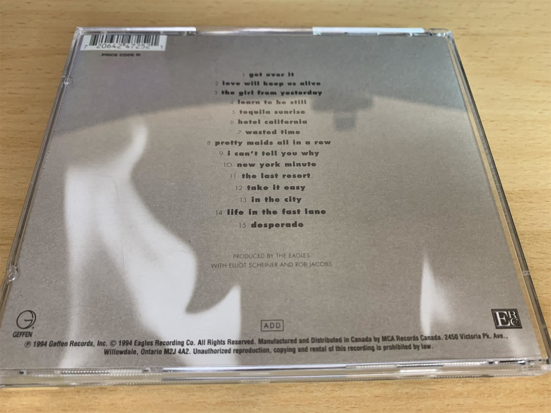 CD: Eagles – Hell Freezes Over – Usato da Rikon im Tösstal venduto da Alpenmutz 1