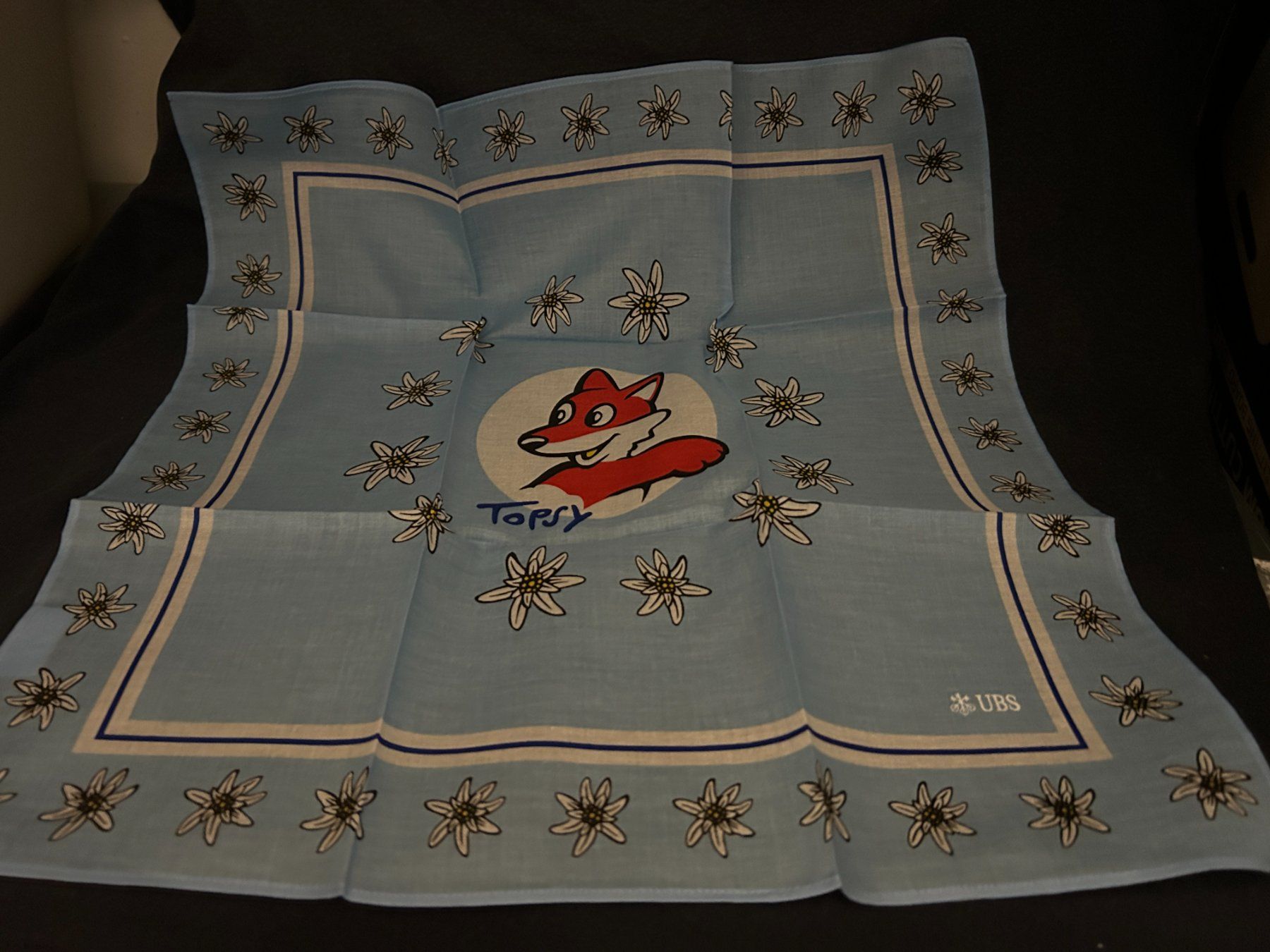 Foulard & Sciarpe: Foulard  mit Edelweissmotiv – Nuovo e nell'imballaggio originale da Küsnacht ZH venduto da filo_fila8700