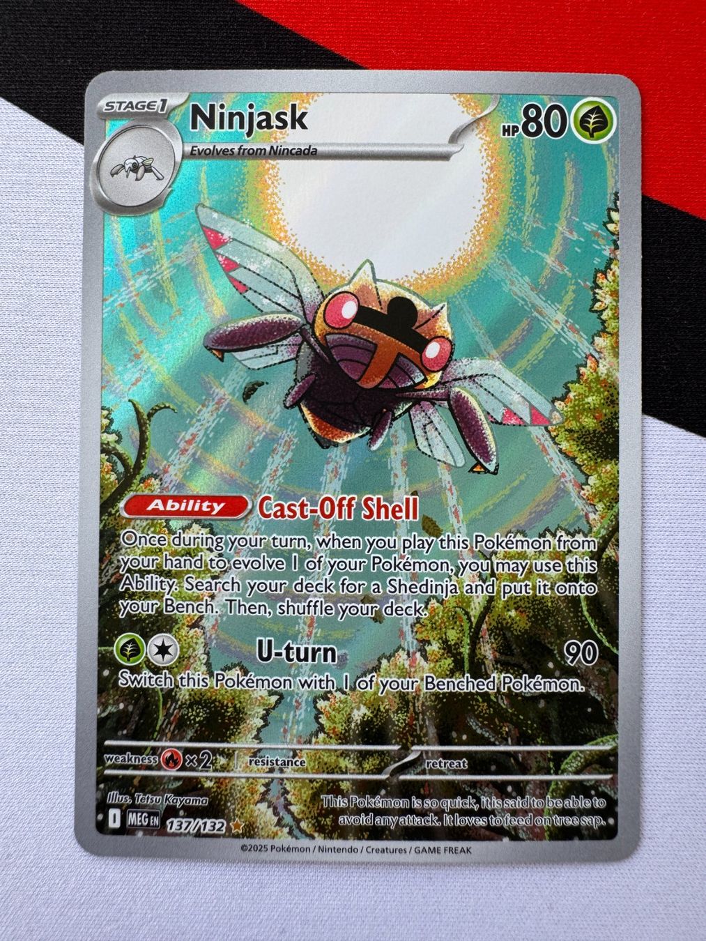 Pokémon Carte collezionabili: Pokémon TCG - Ninjask (MEG137) Mega Evolution – Nuovo (secondo la descrizione) da Oberwil BL venduto da Chelsea26