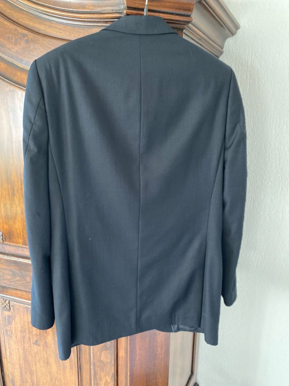 Completi: Anzug schwarz Gr. 46 PURE NEW WOOL – Usato da Zürich venduto da DidierTG 1