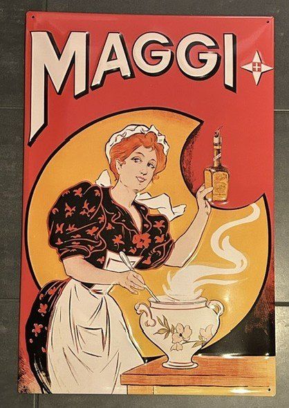Insegne: Maggi Werbetafel – Nuovo e nell'imballaggio originale da Trachslau venduto da imsch