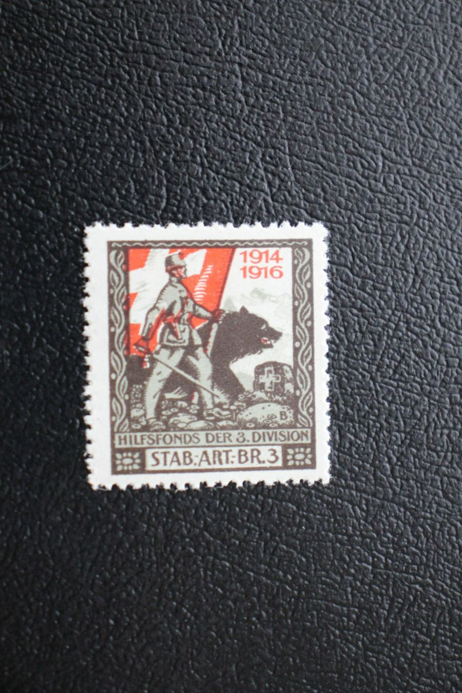 Tous les timbres: STAB.-ART.-BR. 3  HILFSFONDS DER 3. DIVISION 1914 - 1916 – D'occasion à Wiedlisbach par Hrudolfo