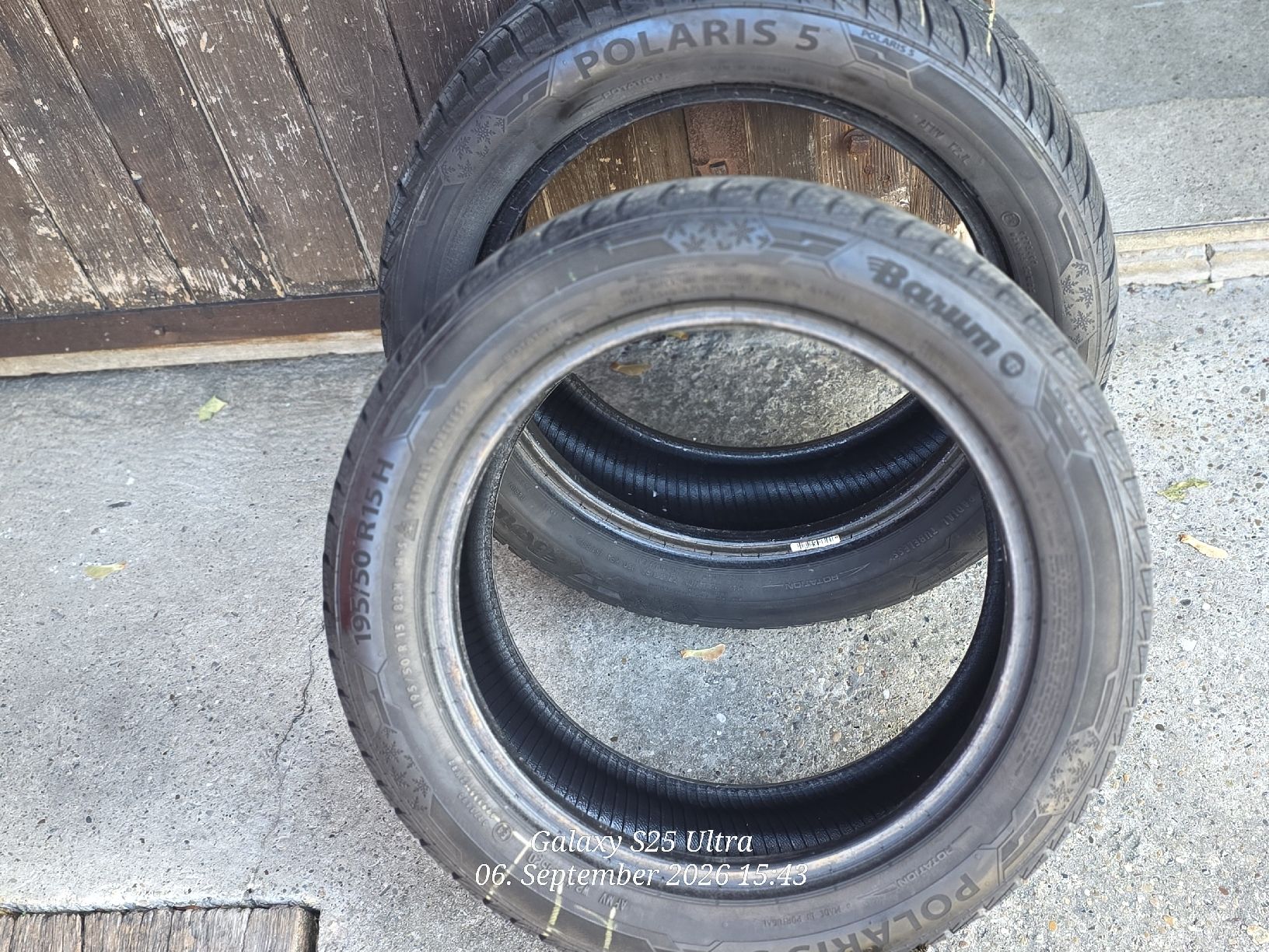 Pneumatici & Ruote complete: 2 Winter Pneus 195/50 15 – Usato da Sonterswil venduto da 1234ralf 4
