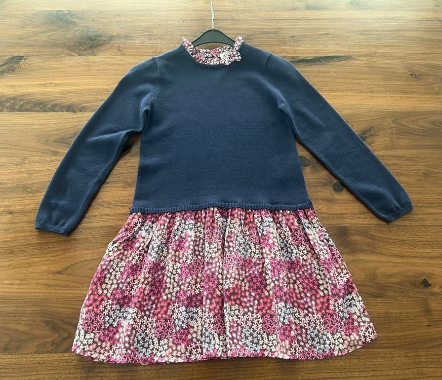 HOSIKA Mädchenkleid Mit Puffärmeln - Gepunktet Mit Taschen