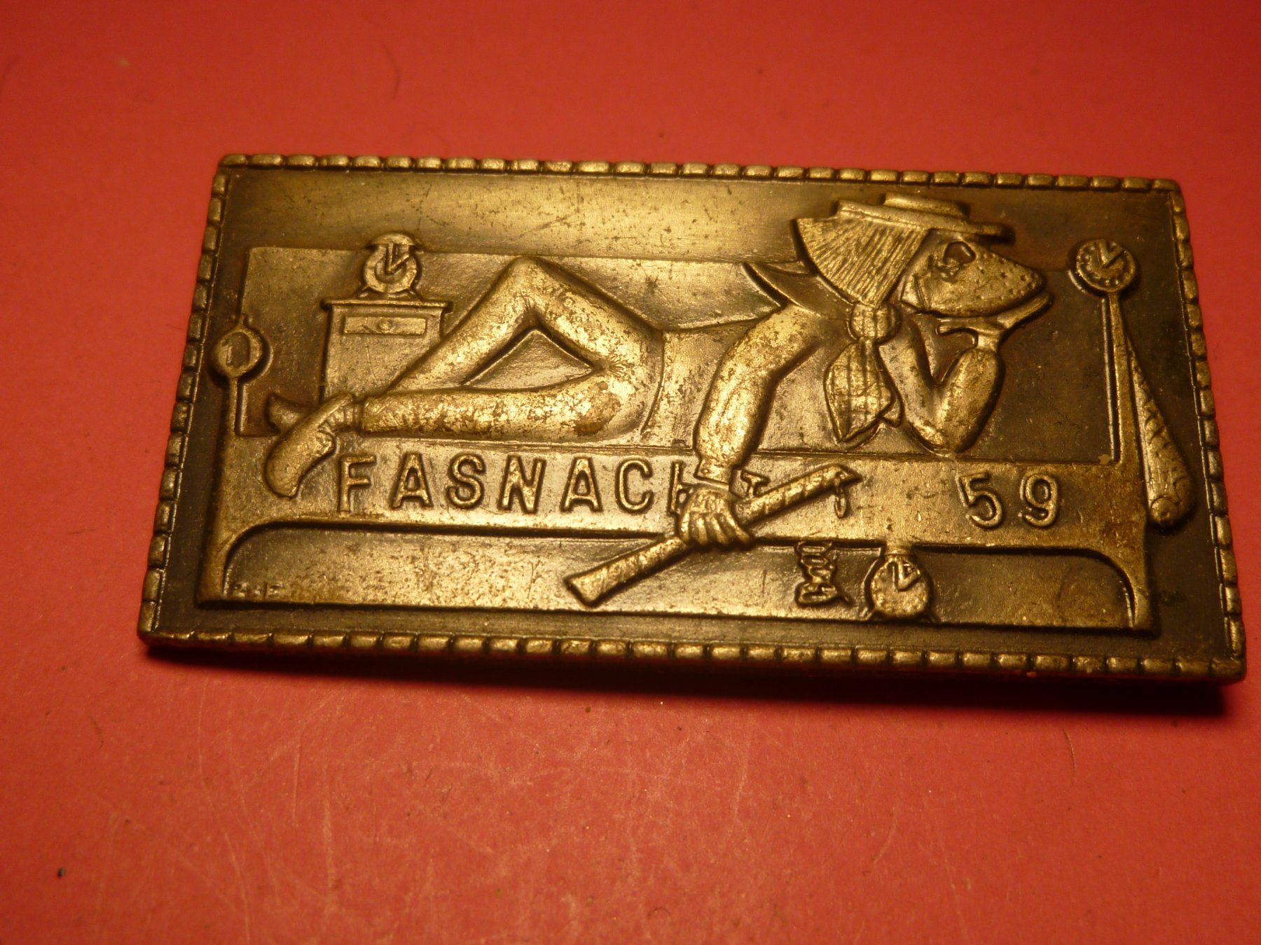 Plaketten & Abzeichen: BASEL 1959 SILBER – Gebraucht aus Ried (Muotathal) von Mandarin02