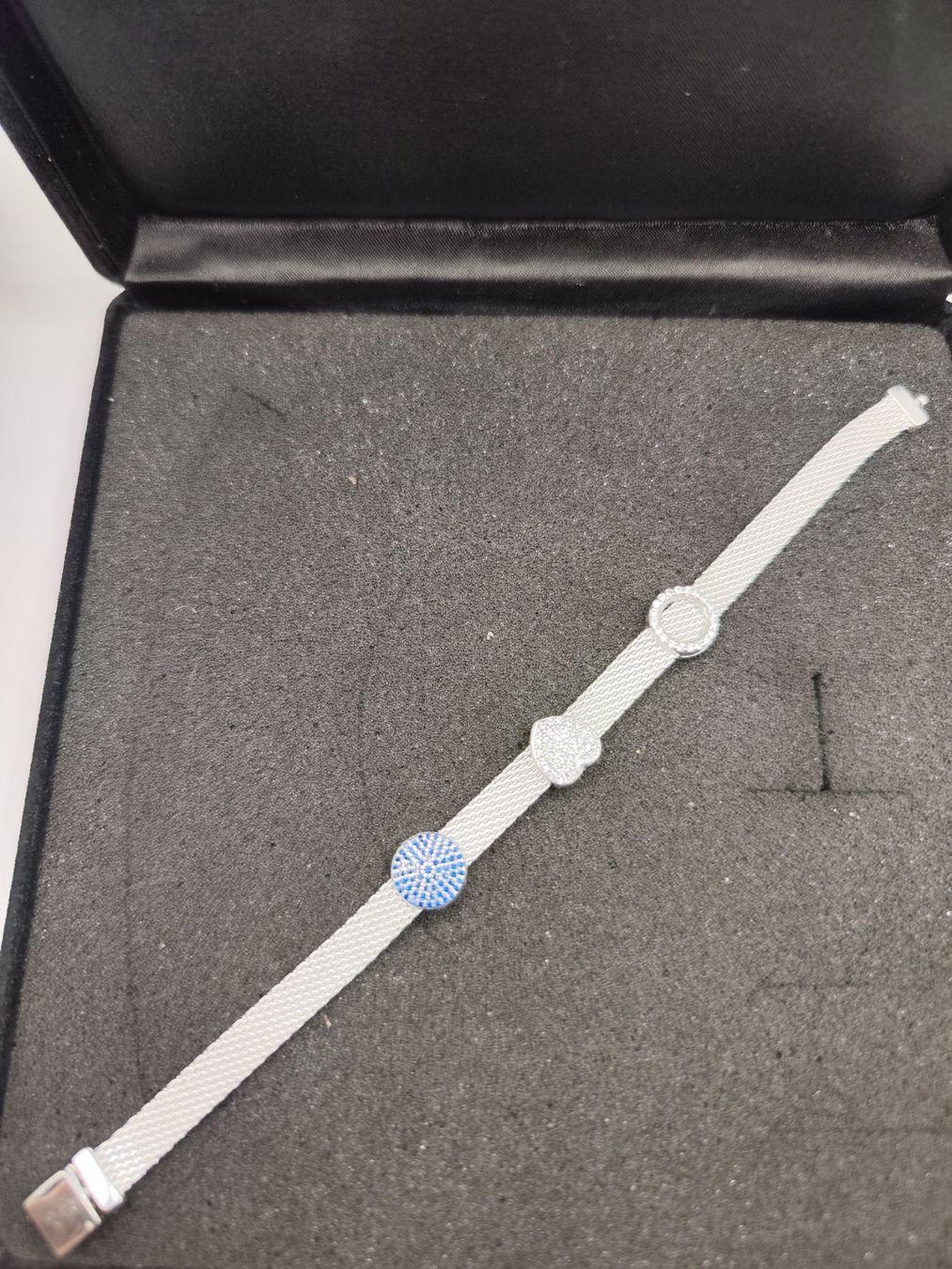 Bracciali & Braccialetti: Vintage 925er Silber Armband mit 3st.silber Elemente Top – Usato da Steffisburg venduto da mat_8s7d 2