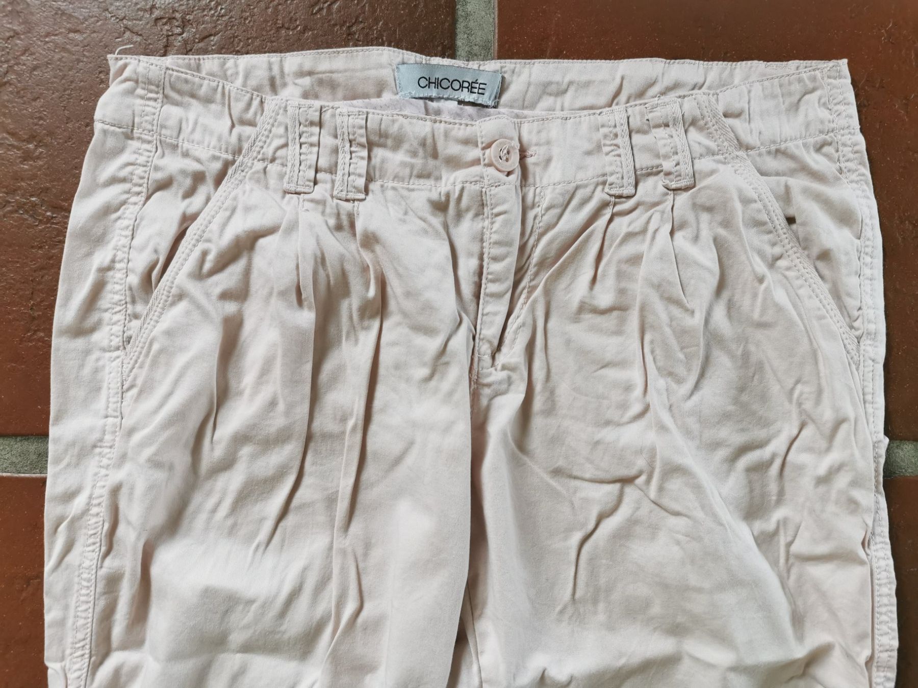 Hosen: Chicorée; hellrosa - rosa Hose / Chino Hose Gr. 36 – Gebraucht aus Boniswil von Totomat-Lady 2