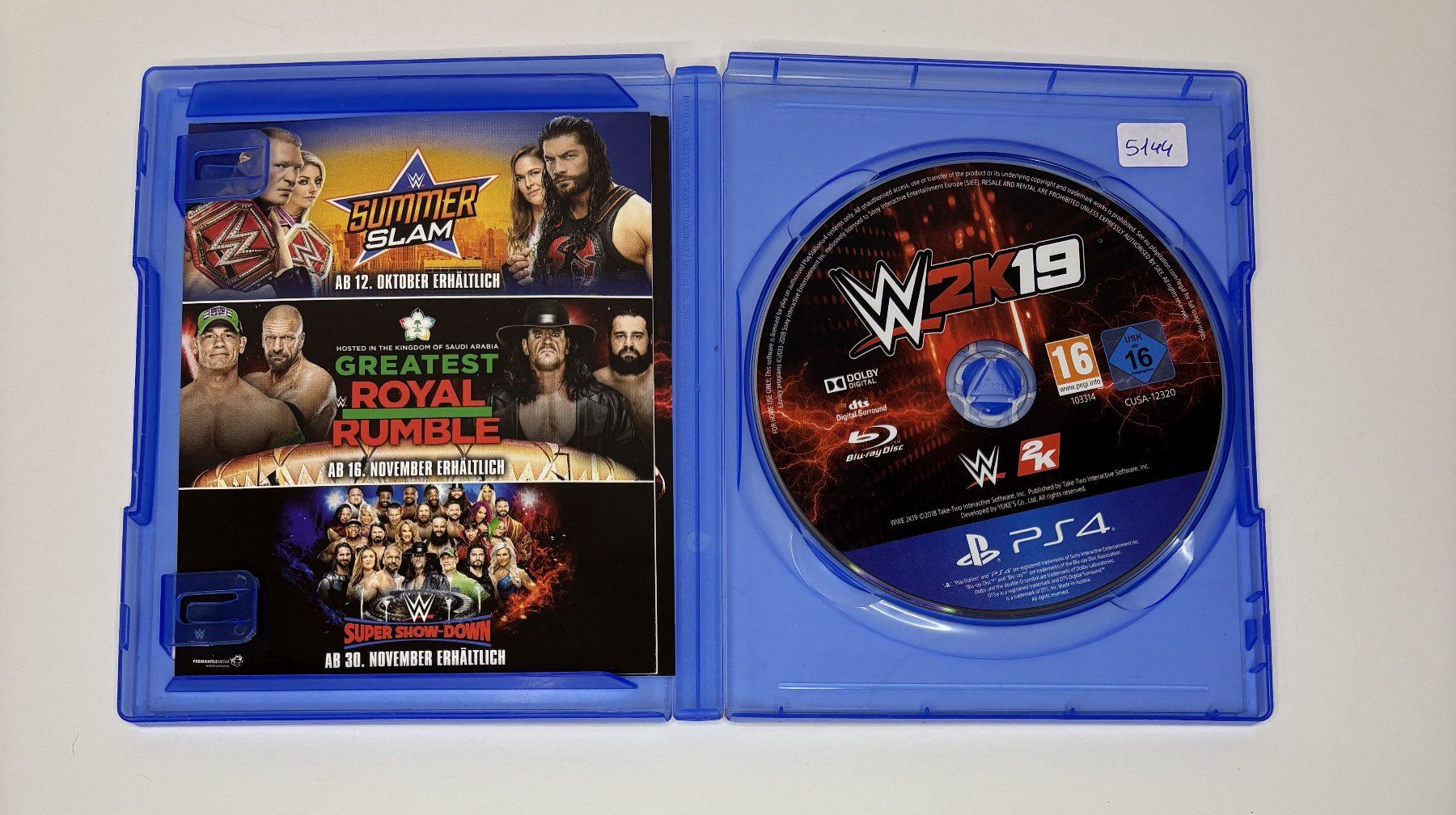 Giochi: PS4 - WWE 2K19 – Usato da Allschwil venduto da Bullach 1