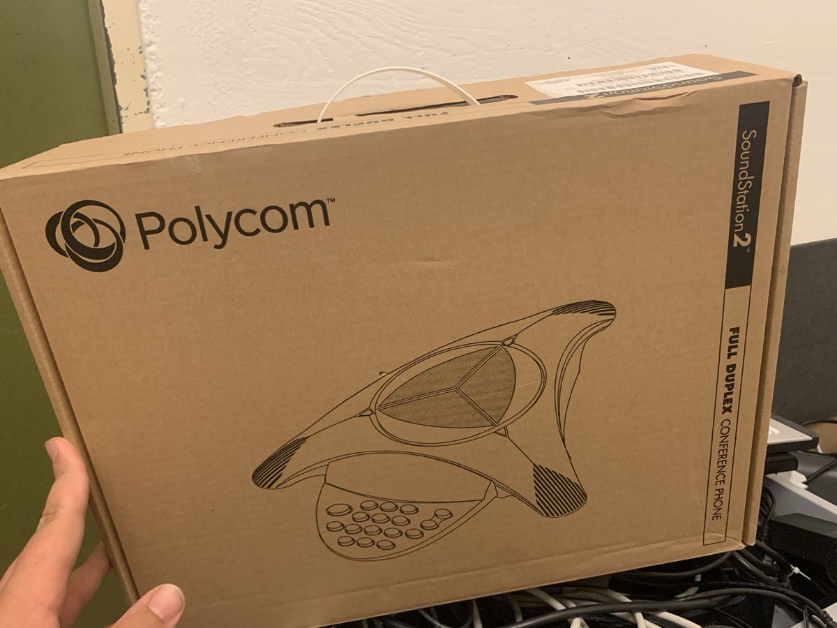 Polycom Telefoni: Polycom SoundStation2 Konferenztelefon NEU – Nuovo e nell'imballaggio originale da Opfikon venduto da Safside 3