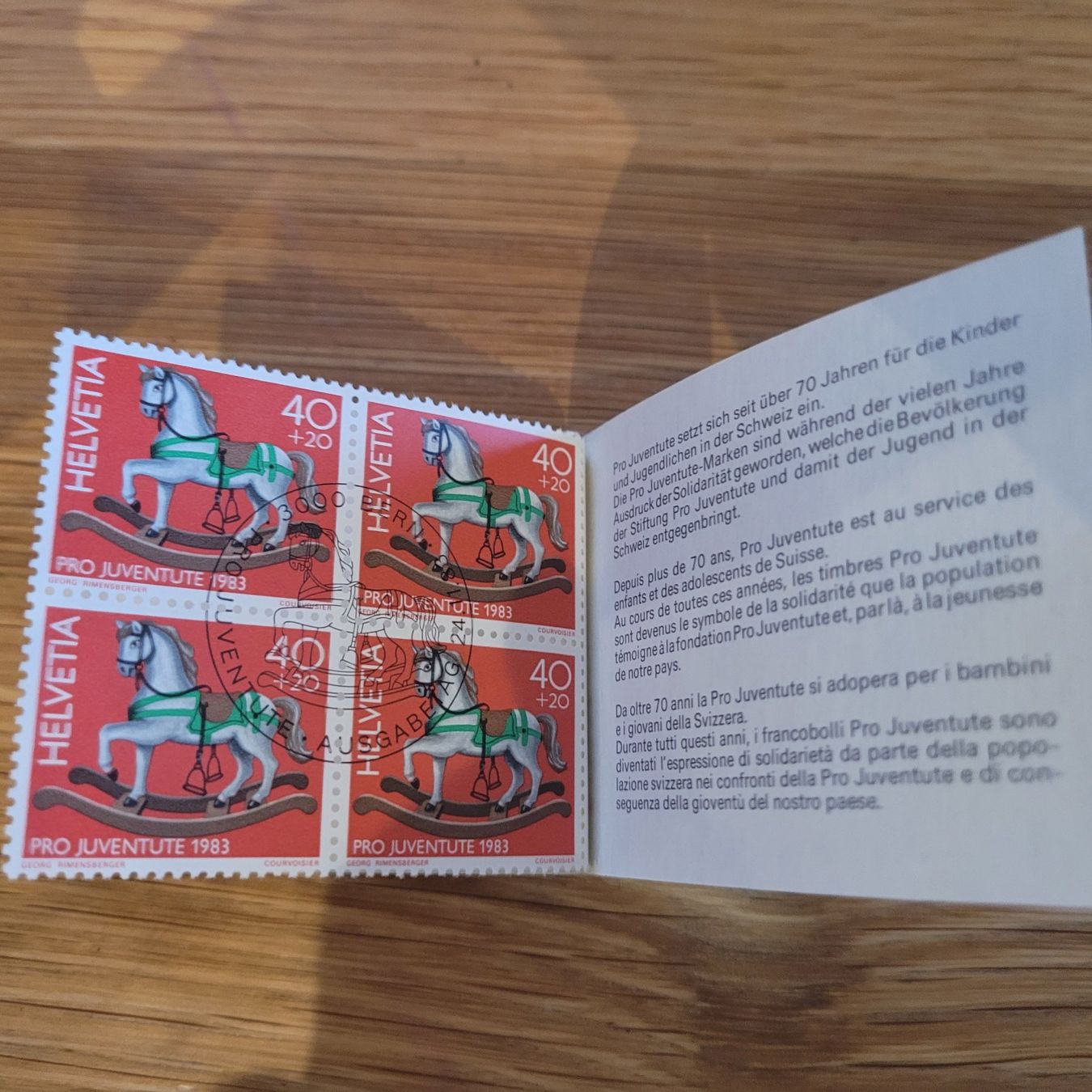 Tous les timbres: Markenheftchen Carnet De Timbre Pro Juventute 1983 – D'occasion à Biel/Bienne par Destockweb 4