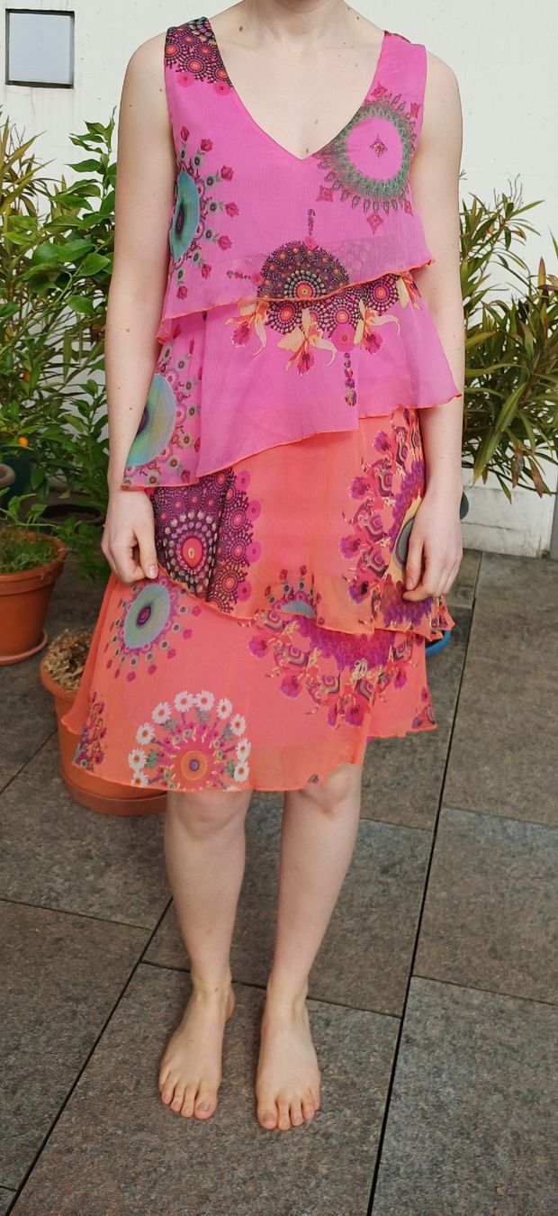 Desigual Vestiti: Desigual Sommerkleid Grösse 38 – Nuovo (secondo la descrizione) da Basel venduto da klaraleoni