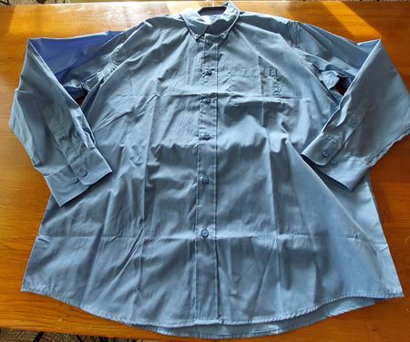 James & Nicholson Herrenhemd, hellblau, XL 43/44, neu!
