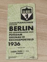 Planführer durch Berlin und dem Reichssportfeld 1936