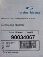 5x Greiner bio-one flexiperm disc wiederverwendbar Mikroskop