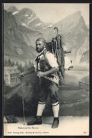 AK Appenzeller-Senne in Tracht