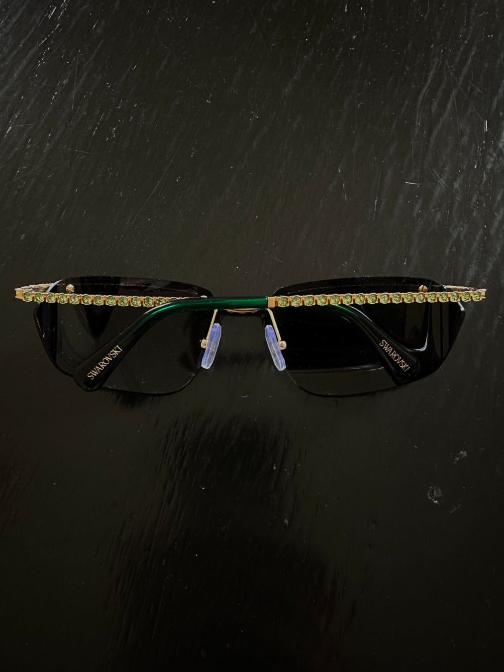 Occhiali & Lenti: Swarovski Sonnebrille mit Kristallen – Nuovo (secondo la descrizione) da Zürich venduto da lixius 3