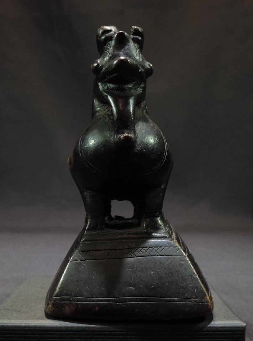 Statuette: Burma Chinthe, Opium Gewicht – Usato da Duggingen venduto da roterbambus 1