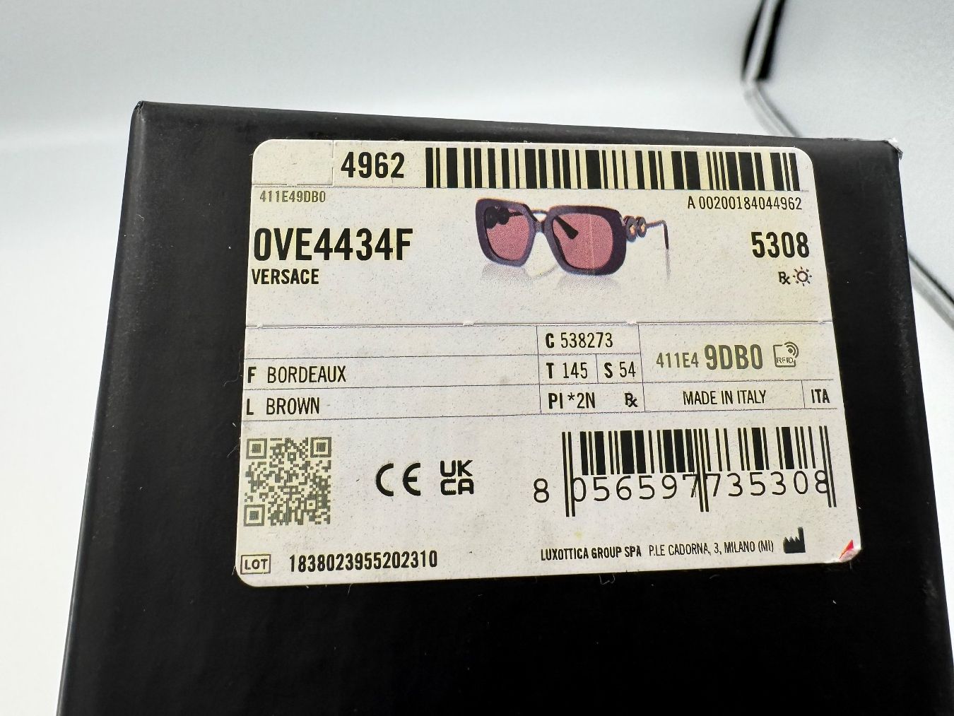Versace Occhiali & Lenti: Versace Sonnenbrille Medusa Logo – Nuovo e nell'imballaggio originale da Wiedlisbach venduto da Sistershop 8