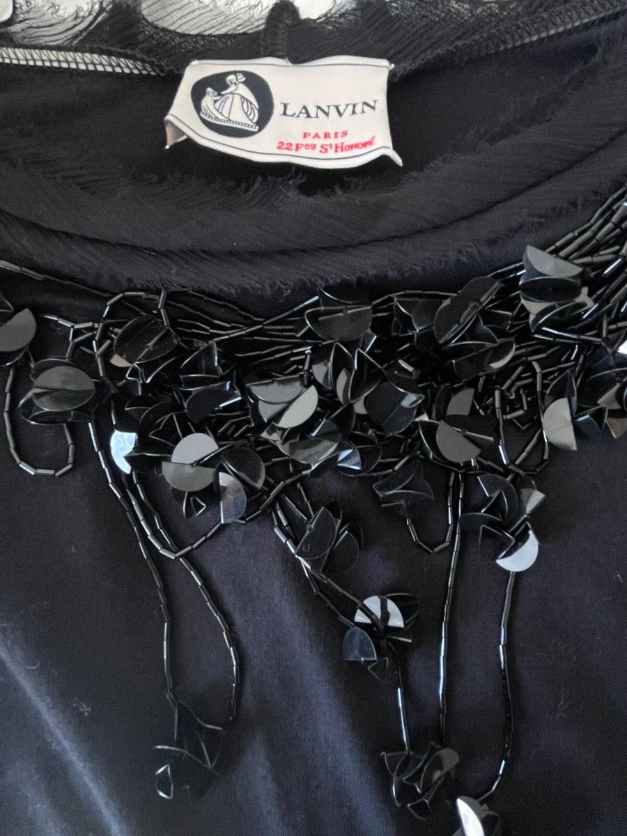 Lanvin Chemisiers: Lanvin Black Blouse  size L – D'occasion à Genève par gvokiii 2