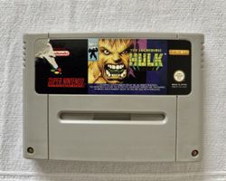 The Incredible HULK Super Nintendo, PAL