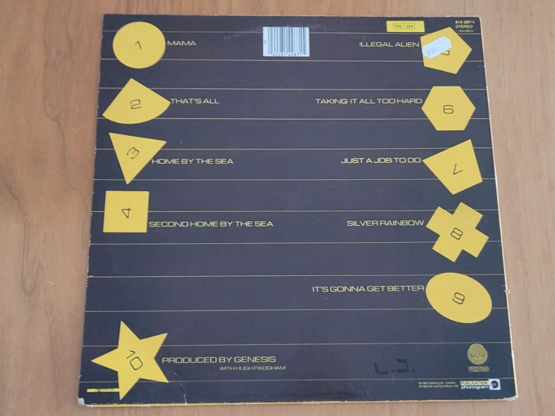Dischi in vinile: LP  Genesis – Usato da Martigny venduto da MZ-67 1
