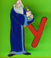 DISNEY  Alphabet   YEN SID  " Y "