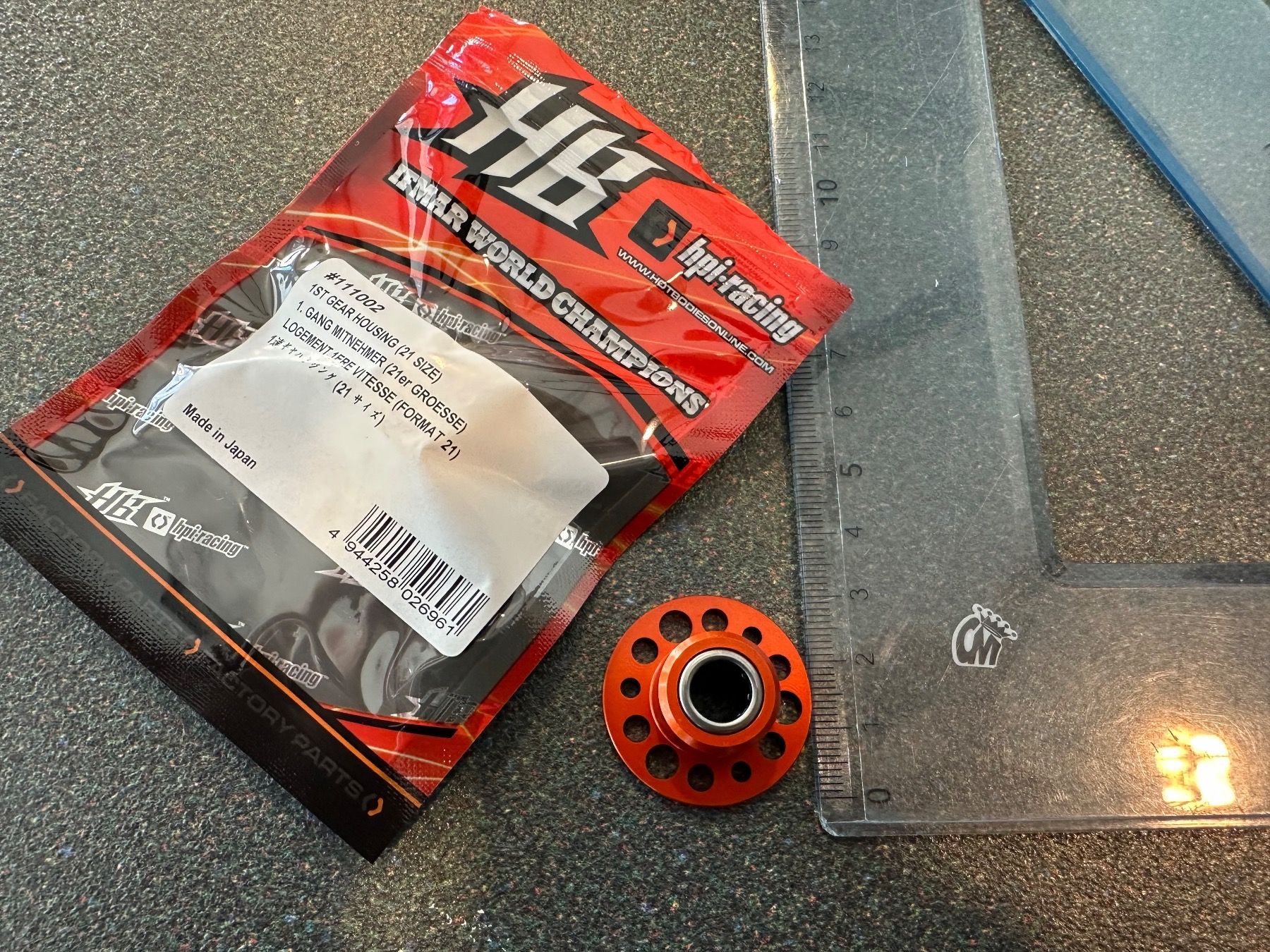 1.Gang Mitnehmer (21er Größe) RGT8 hpi racing HB111002 (Neu (gemäss ...