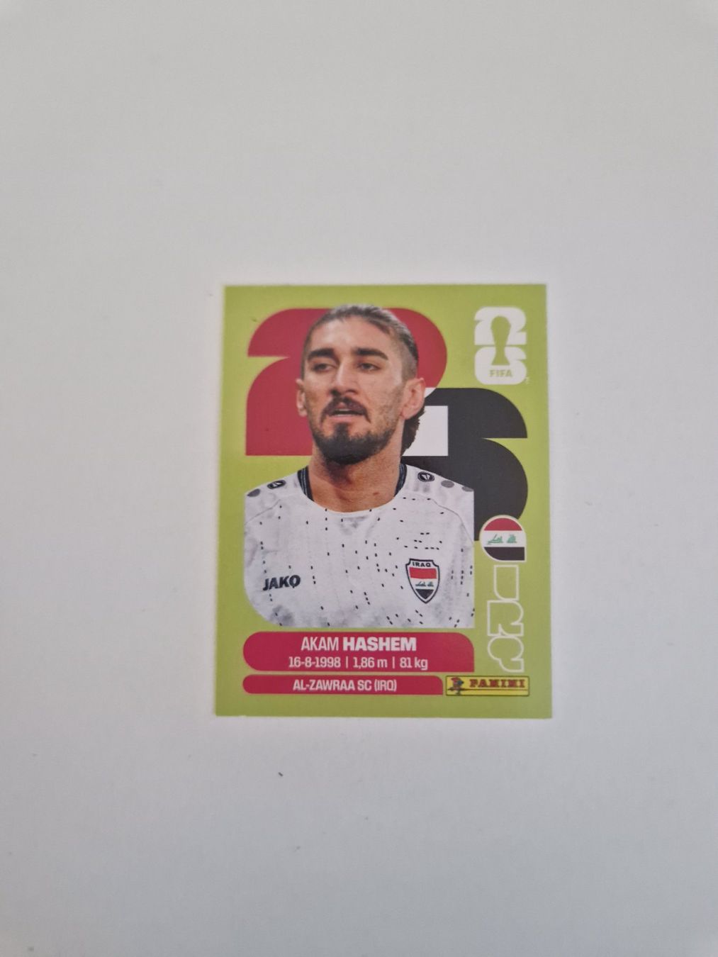 Panini Cartes à collectionner: Panini Sticker IRQ5 – Neuf (Voir description) à Stüsslingen par white_angel86