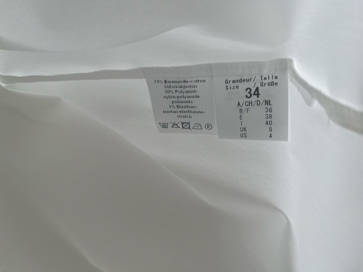 Camicette: MAX VOLMARY Bluse weiss gr. 34 NP:200-. – Usato da Immensee venduto da Panchi4 5