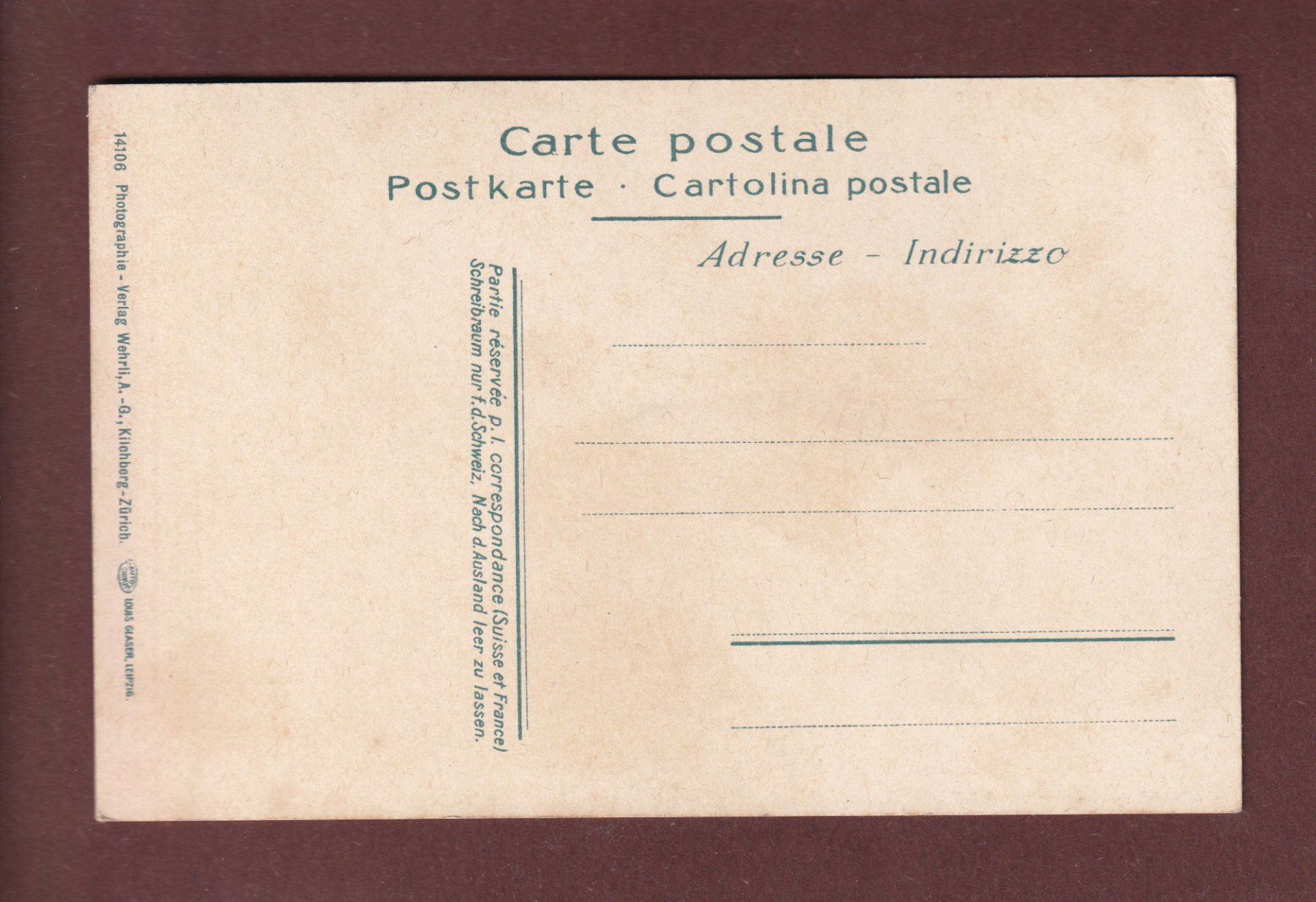 Cartoline postali: OBER-ENGADIN – Usato da Pully venduto da nicecards-shop 1