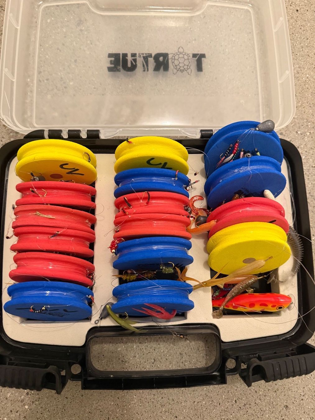 Esche: Gambenbox mit 16 Gamben – Usato da Schlierbach venduto da micheljoka 1