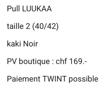 Luukaa Tuniche: Sublime pull tunique LUUKAA Lagenlook neuf avec étiquette 40 – Nuovo e nell'imballaggio originale da Genève venduto da Mazelyne 6