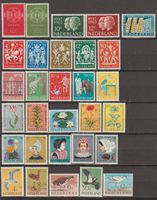 Pays-Bas 1960-1962 divers thèmes