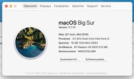 iMac 27 inch