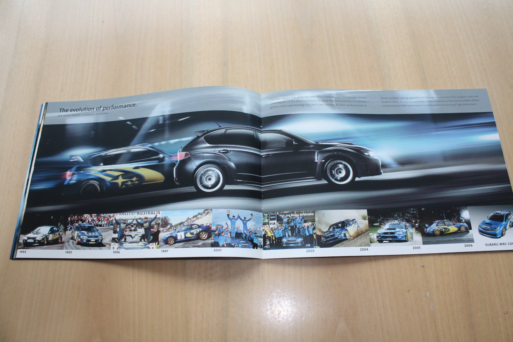 Subaru Documenti: Subaru Impreza WRX STI Prospekt – Usato da Wikon venduto da erwin400 6