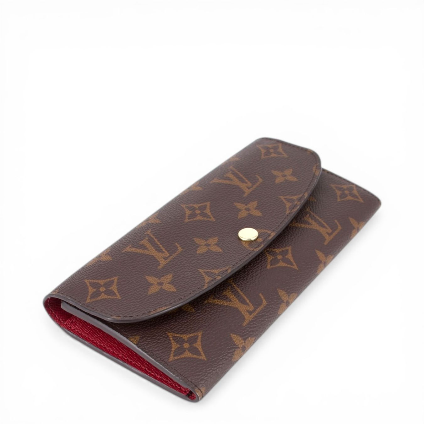 Louis Vuitton Portamonete: Louis Vuitton Emilie Monogram Fuchsia – Usato da Binningen venduto da Designerlabels 5