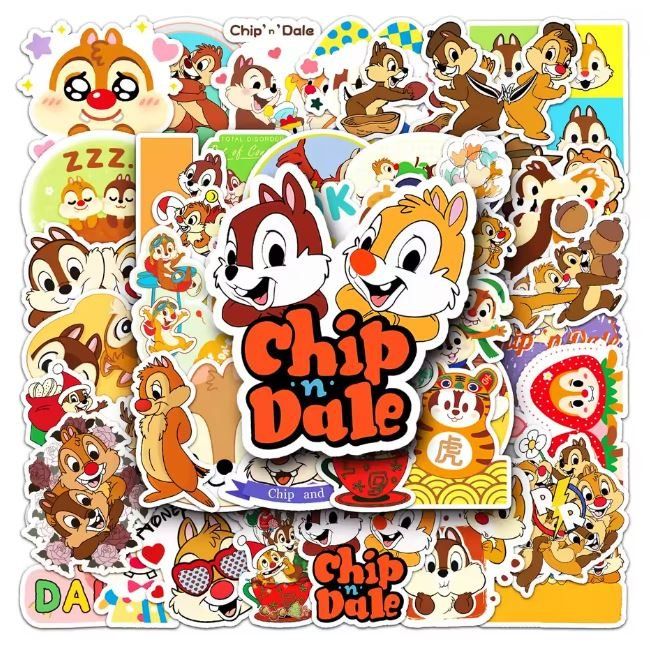 Sticker: Chip & Chap Comic Eichhörnchen Film DVD 50 tlg Stickerset – Nuovo e nell'imballaggio originale da Dättlikon venduto da easythings 1