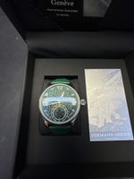 Hermann Genève Celestial Verte Swiss Made Neuf Full Set