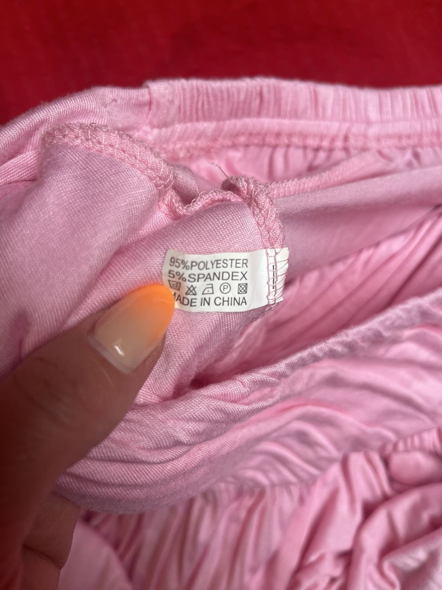 Vestiti: Langes Sommerkleid rosa Gr. S mit Beinschlitz elegant – Usato da Kaisten venduto da saleforfun 6