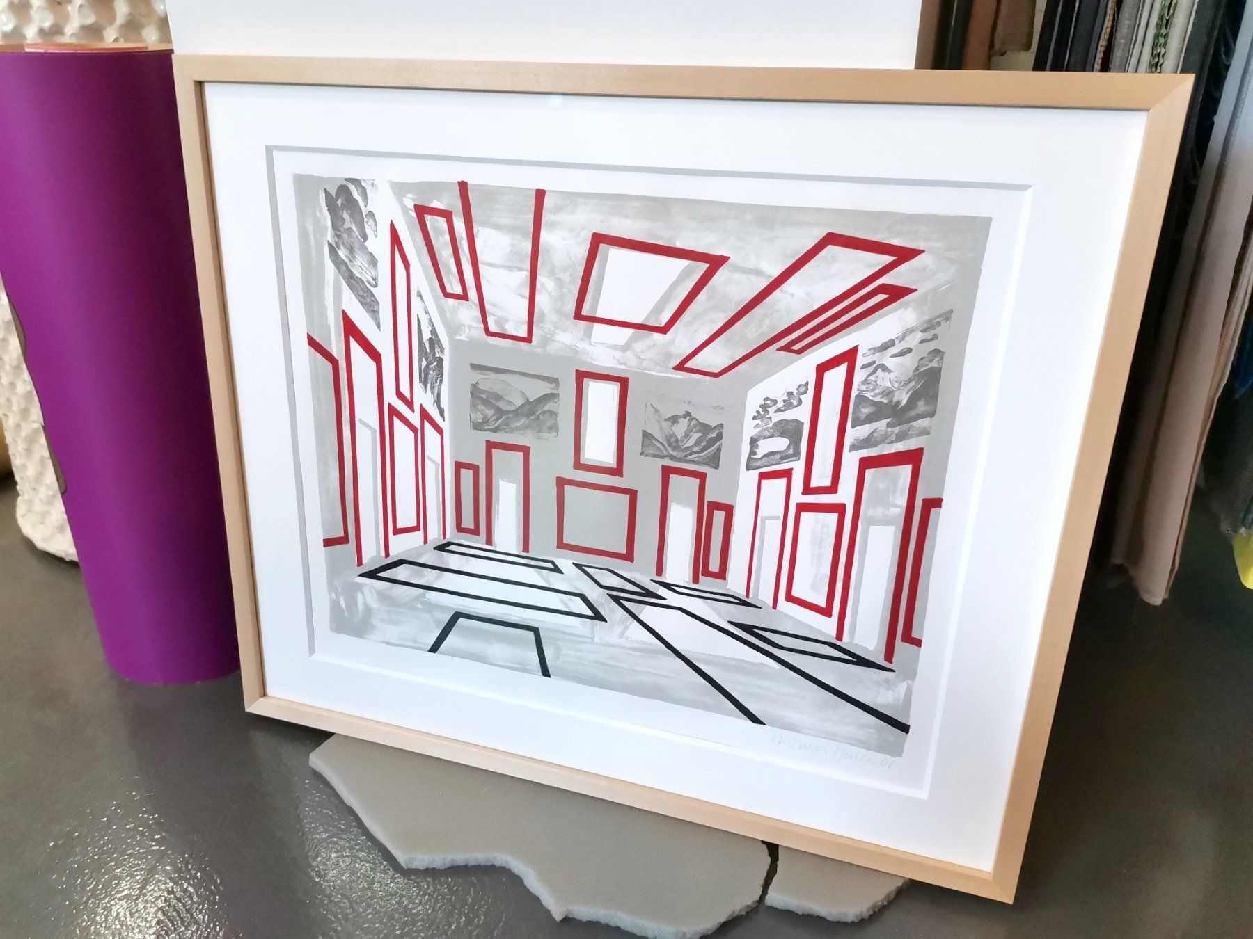Arts picturaux & lithographies: Thomas Huber – D'occasion à Lausanne par huitre01 1