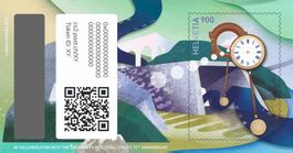 2022 Swiss Crypto Stamp Token 7 ungestempelt**