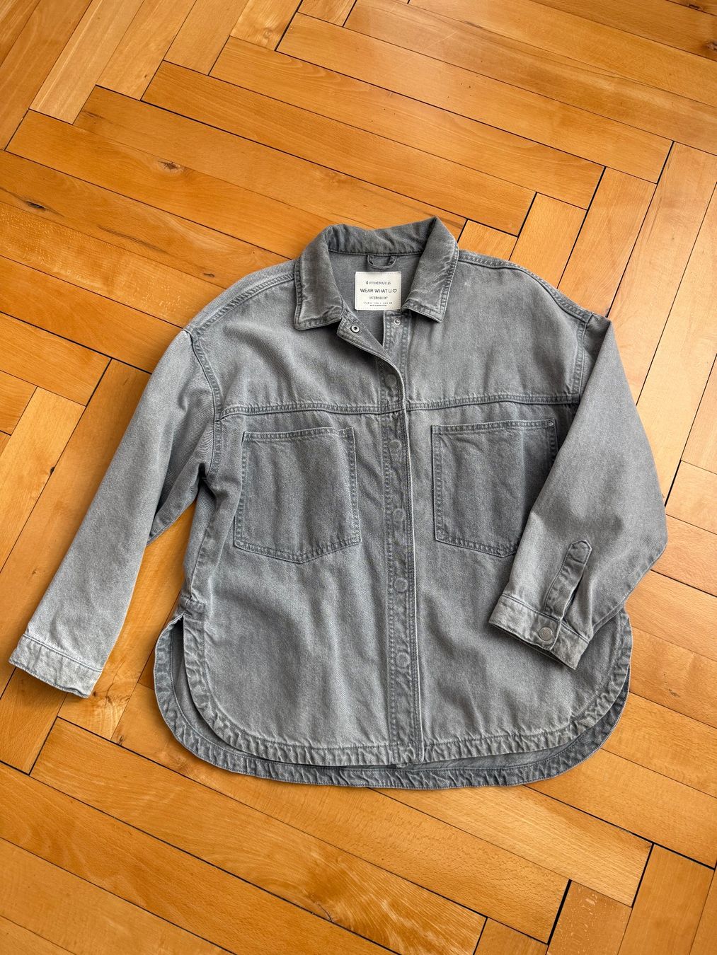 Stradivarius Giacche: Stradivarius OVERSHIRT Jeansjacke – Usato da Solothurn venduto da Vintage87 1