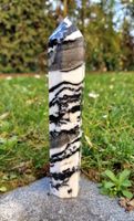 Zebra Jaspis Obelisk 18.5cm 395g