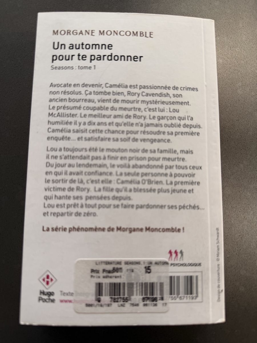 Livres: Les 4 Saisons, Morgane Moncomble – Neuf (Voir description) à Neyruz FR par atppat 5