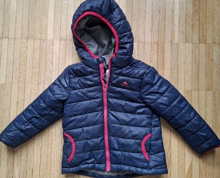 Winterjacke Decathlon, Grösse 92, Top Zustand, Blau/Pink
