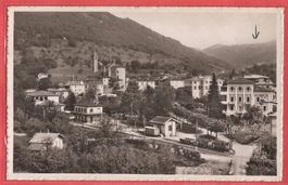 Tesserete mit Bahnhof - 1950